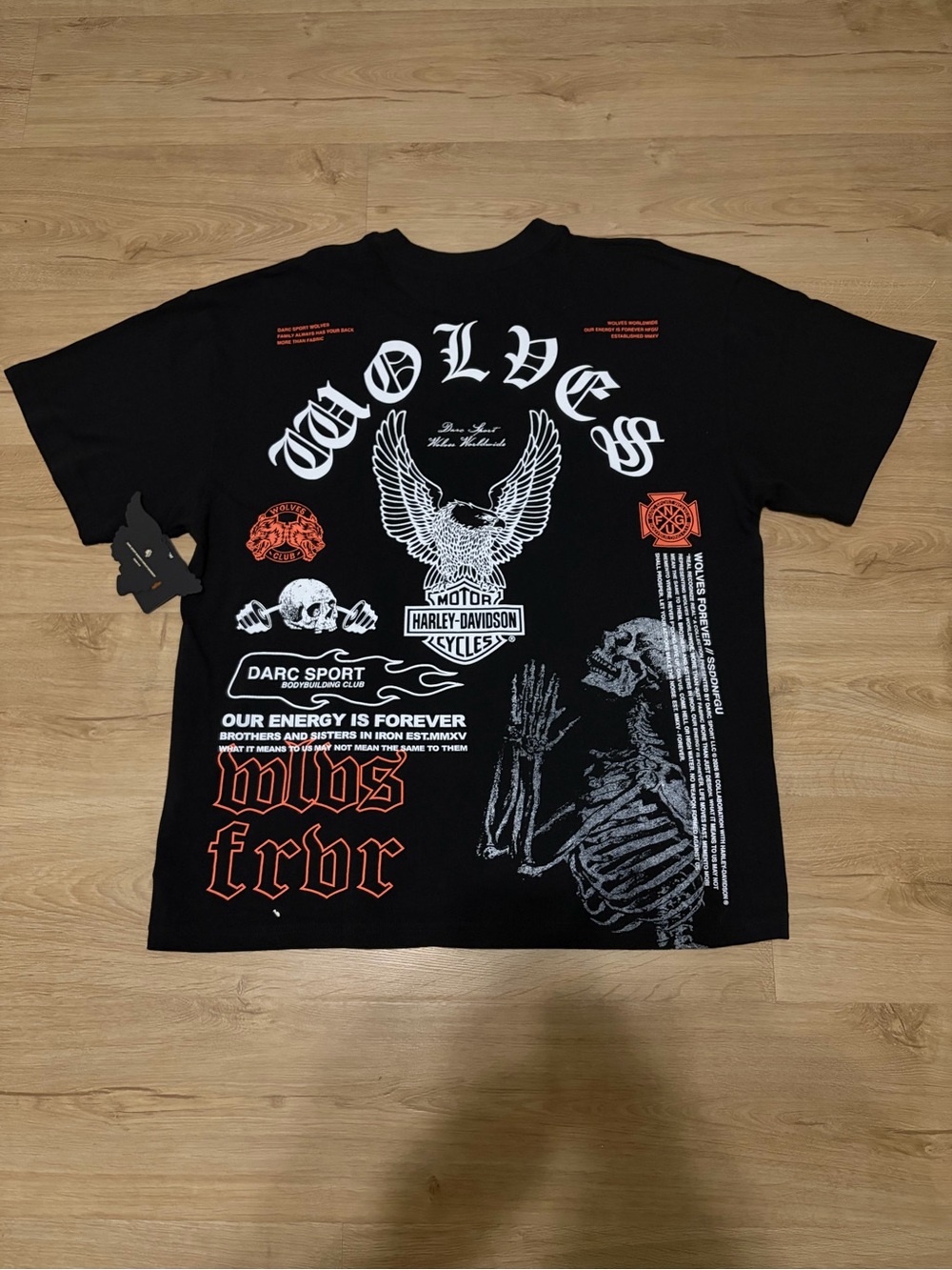 Brand new with Tags Rare Darc Sport x Harley Davidson Shirt Size: L